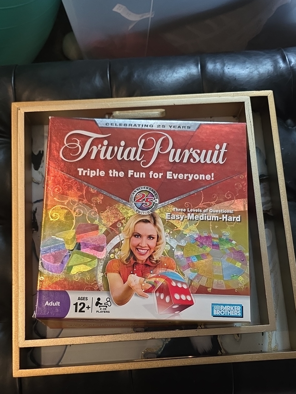 Trivial Pursuit Board Game - Red Edition -